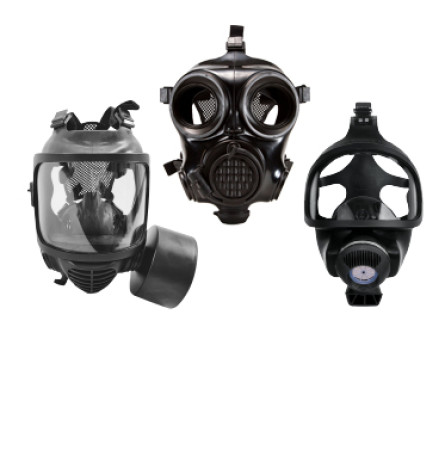 Ochranné masky, polomasky a ústenky